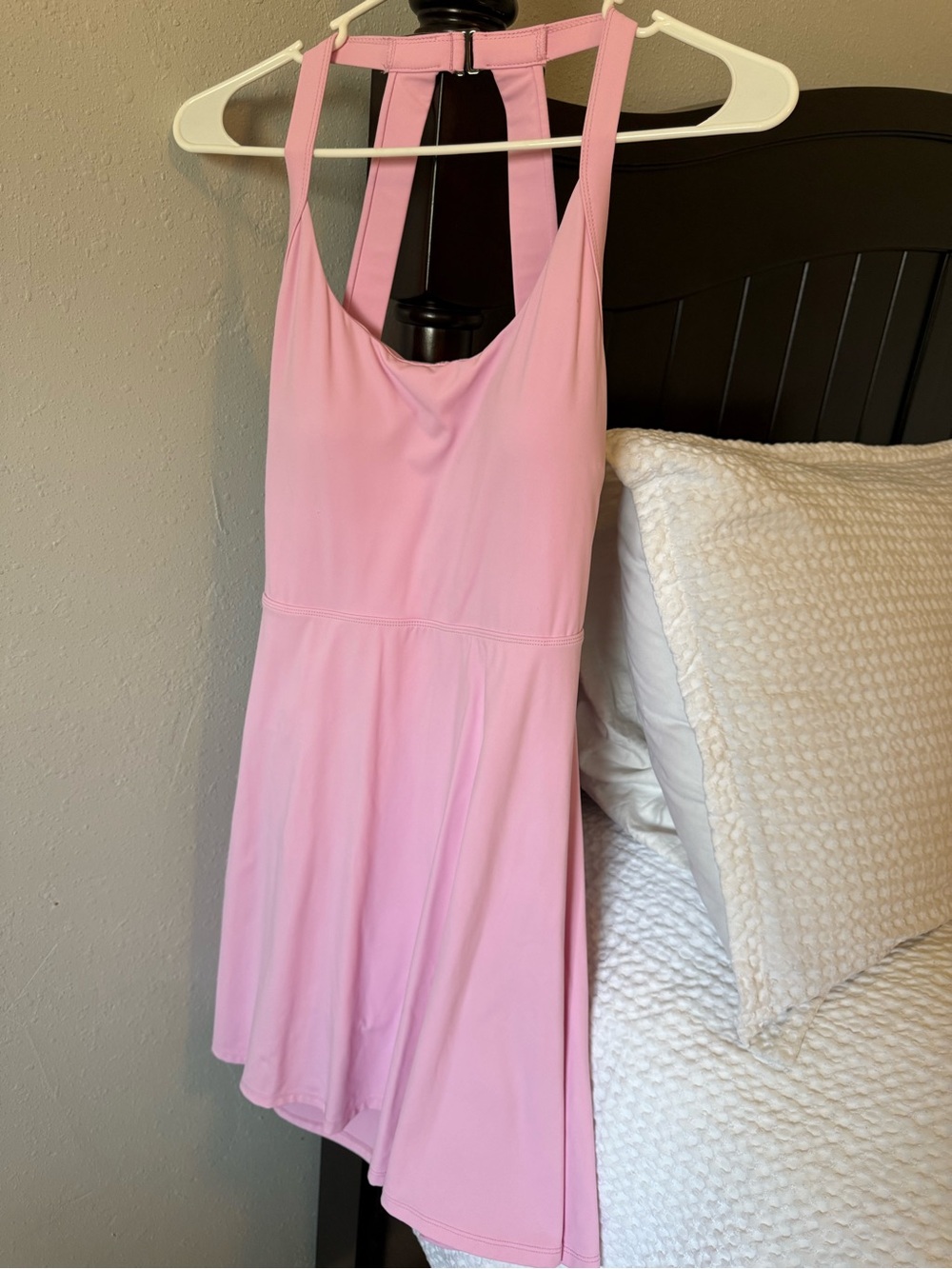 HALARA Pink Halter Dress